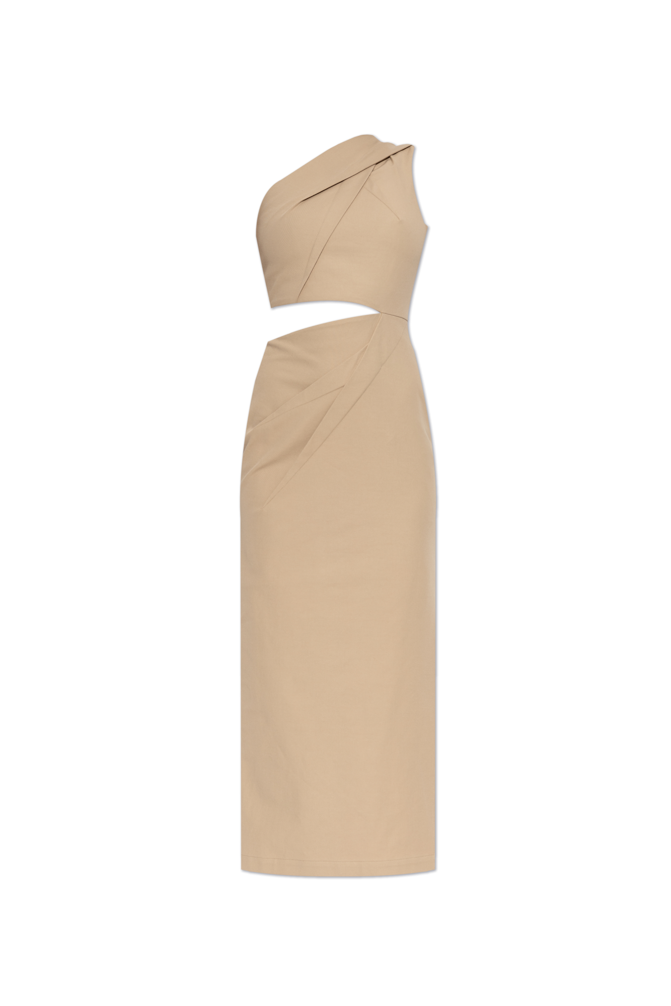 Max Mara NIEVO [二エーヴォ] コットンワンショルダー ドレス 9221045306001-d-marlena.jpg
